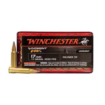 Munição Winchester Varmint HV .17 HMR 17gr