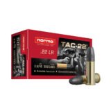 Munição Norma .22LR LRN TAC-22 40GR