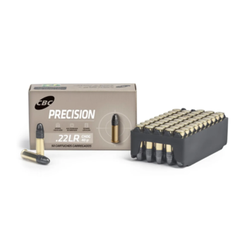 Caixa de Munição CBC 22LR Precision CHOG 40GR com 50 unidades