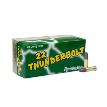 Caixa de Munição Remington Thunderbolt HV .22 LR 40gr com 50 unidades