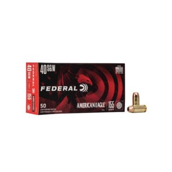 Munição Federal American Eagle Cal. 40S&W FMJ 155gr