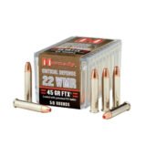 Munição Hornady FTX Critical Defense Cal .22WMR 45gr