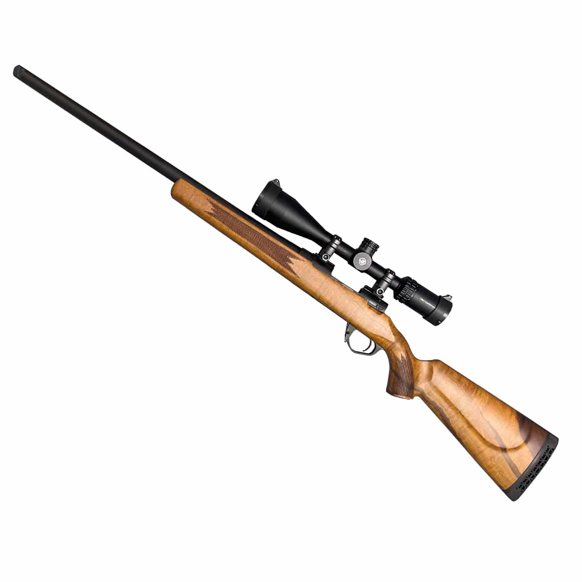 01-1-14.jpg Rifle CBC Ranger .308 WIN 24" + Luneta Vector Hugo + Coronha MBT Imbuia - Imagem 1