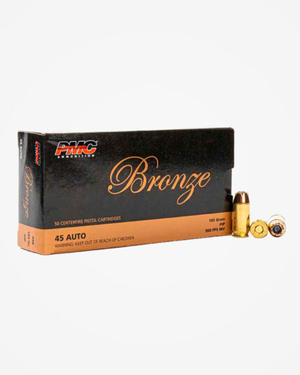 Munição PMC .45 ACP 185gr JHP (50un)