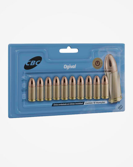 Munição CBC 9mm ETOG 124gr (10un)