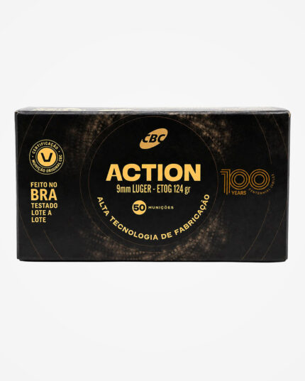 Munição CBC 9mm ETOG 124gr Edição Especial | KRC Sports