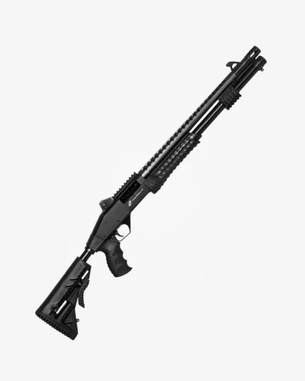 Espingarda CBC Pump Military 3.0 Coronha Retrátil Calibre 12 Cano 19” Com acessórios