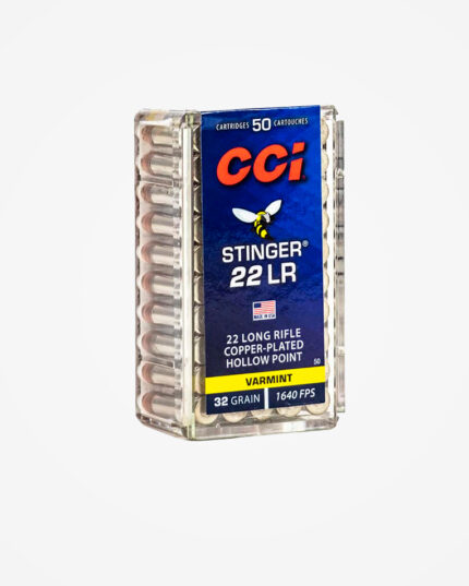 Munição CCI Stinger .22 LR 32gr - (Caixa 50un)