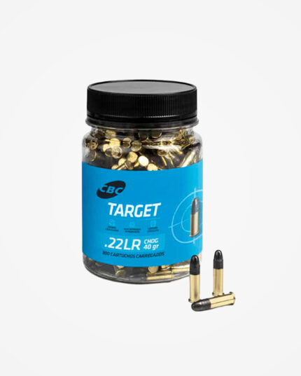 Cartucho CBC 22 LR Target 40gr (300un)