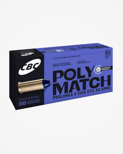 Munição CBC .357 Mag Polymatch 158gr - (50un)
