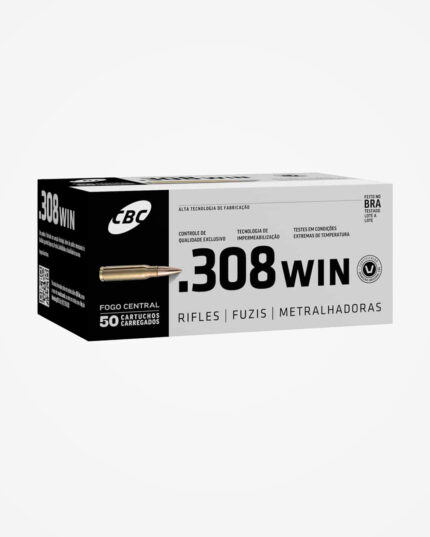 Munição CBC .308 Win ETPT 180gr (50un)
