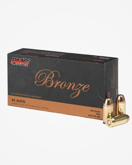 Munição PMC .45 Auto 230gr FMJ (50un)
