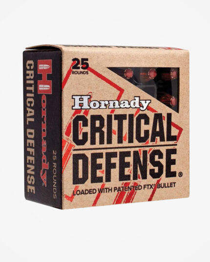 Munição Hornady .380 Auto 90gr Critical Defense (25un)