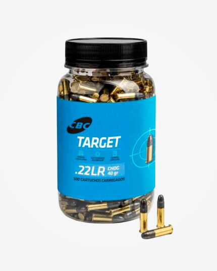 Cartucho CBC 22 LR Target 40gr (500un)