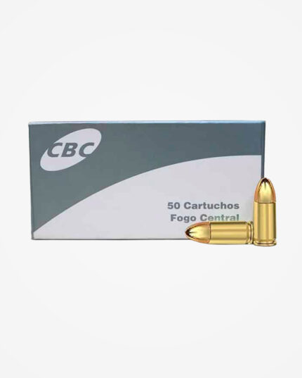 Munição CBC 9mm ETOG 124gr - (Caixa 50un)