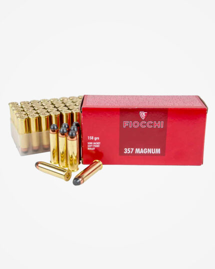 Munição Fiocchi .357 MAG SJSP 158GR (50un)