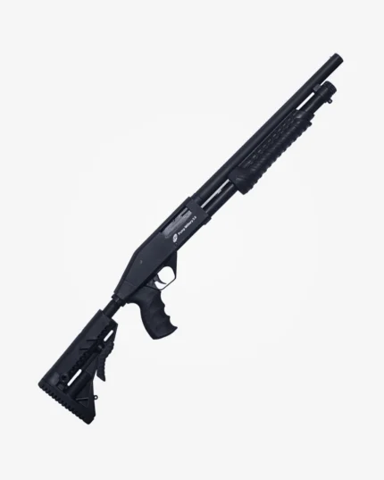 Espingarda CBC Pump Military 3.0 Coronha Retrátil Calibre 12 Cano 16" Sem acessórios