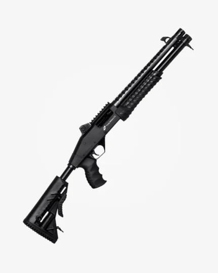 Espingarda CBC Pump Military 3.0 Coronha Retrátil Calibre 12 Cano 14" Com Acessórios
