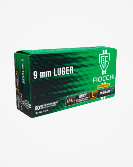 Munição Fiocchi 9mm 124gr RNCP (50un)