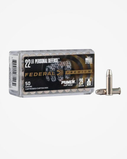 Cartucho Federal .22 LR 29gr Personal Defense (50un)