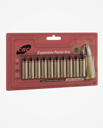 Munição CBC .38 SPL EXPO 158gr (10un)