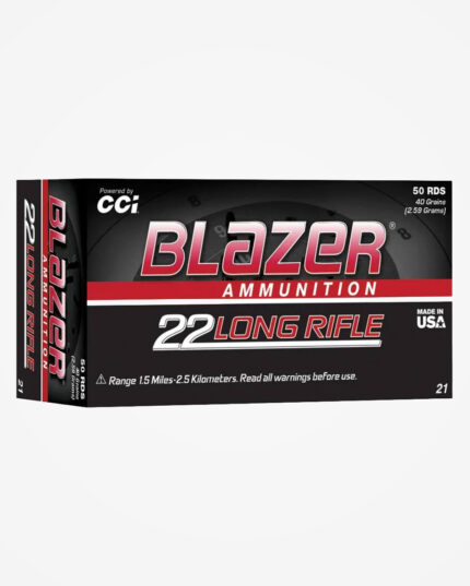 Munição CCI .22 LR 40gr Blazer - (50un)