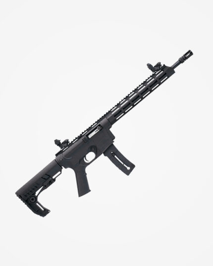 Rifle CBC Delta .22LR - Cano 14.5" Oxidado - Coronha Preta