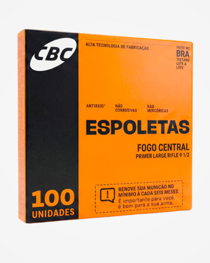 Espoleta CBC 9 1/2 Large Rifle (100un)