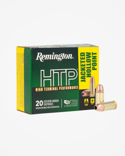 Munição Remington 9mm 147gr JHP HTP (20un)