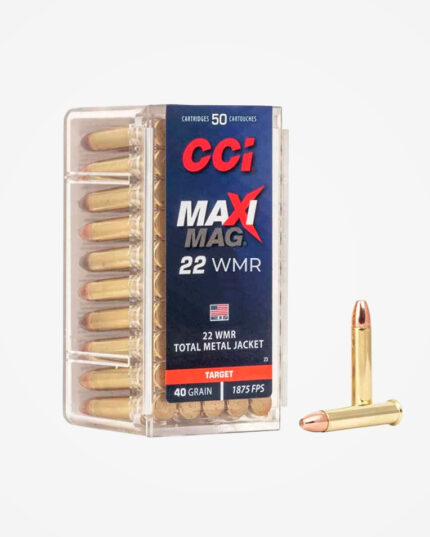 Cartucho CCI .22Mag 40gr Maxi Mag (50un)