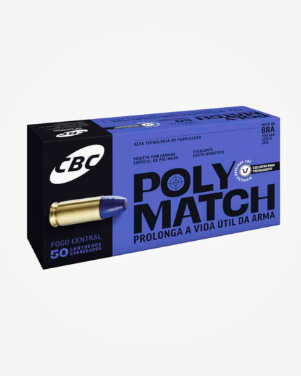 Munição CBC Calibre .380 Auto LPC 95gr Polymatch - (50un)