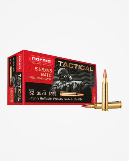 Munição Norma Cal. 5.56X45 SS109 62GR (50un)