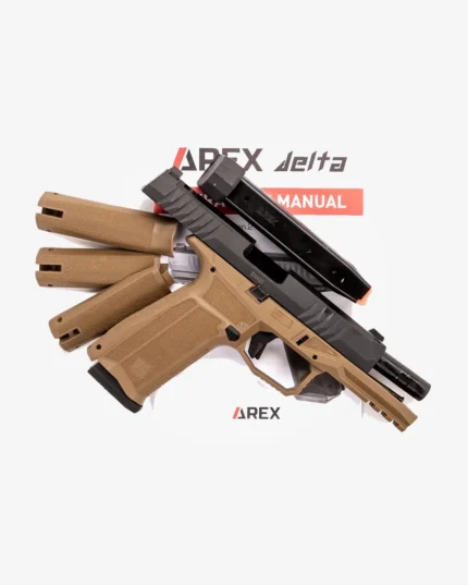Pistola Arex Delta Gen 2 - L OR - Tan Cal. 9mm