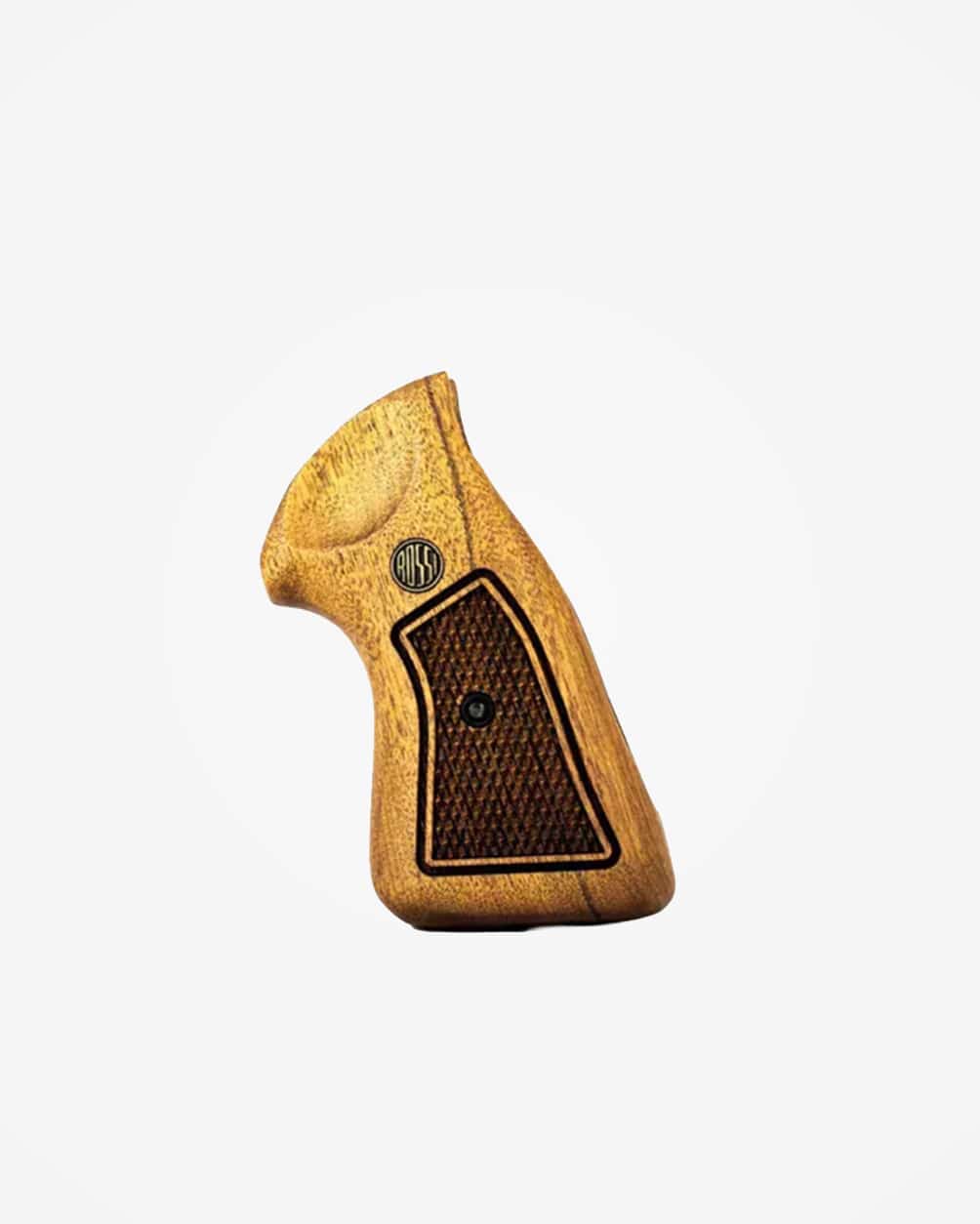 1 Empunhadura Rounded Rossi RM 66/64 Logo Rossi CLARO - Imagem 1