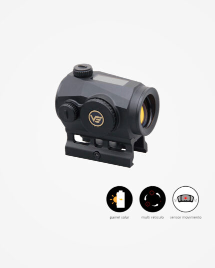 Red dot Scrapper 1x25 Solar múltiplo reticulo - Vector Optics