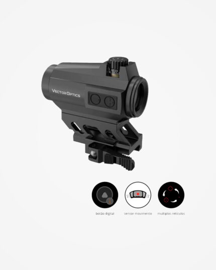 Red dot Maverick-II 1x22 Plus Retículo duplo - Vector Optics