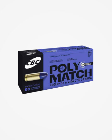 Kit (500) - Munição CBC 9mm LPC 124gr Polymatch