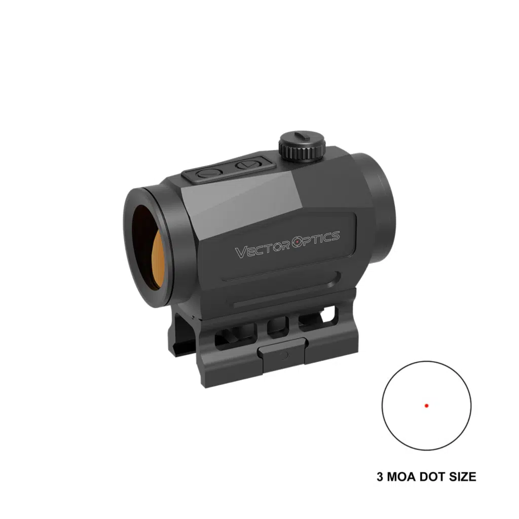99271b9f7e6e9718637abbc17ca907a4.webp Red dot Scrapper 1X29mm (c/ sensor de movimento) - Vector Optics - Imagem 1