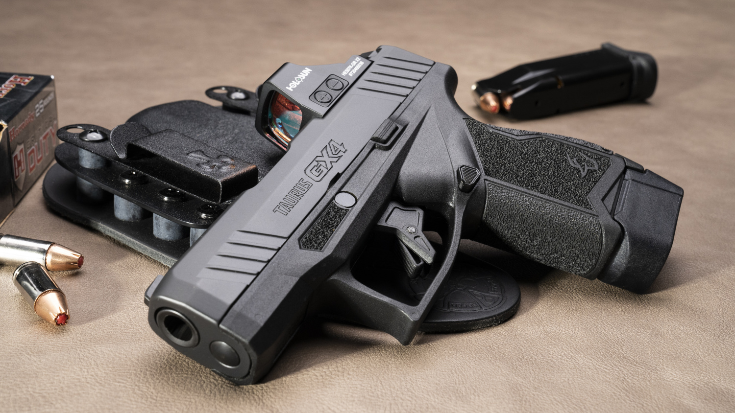 pistola gx4 toro com red dot