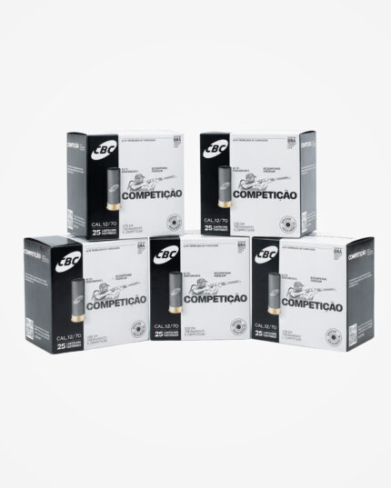 Kit 5 Caixas (125un) - Cartucho CBC 12GA F-150 CH-7 1/2