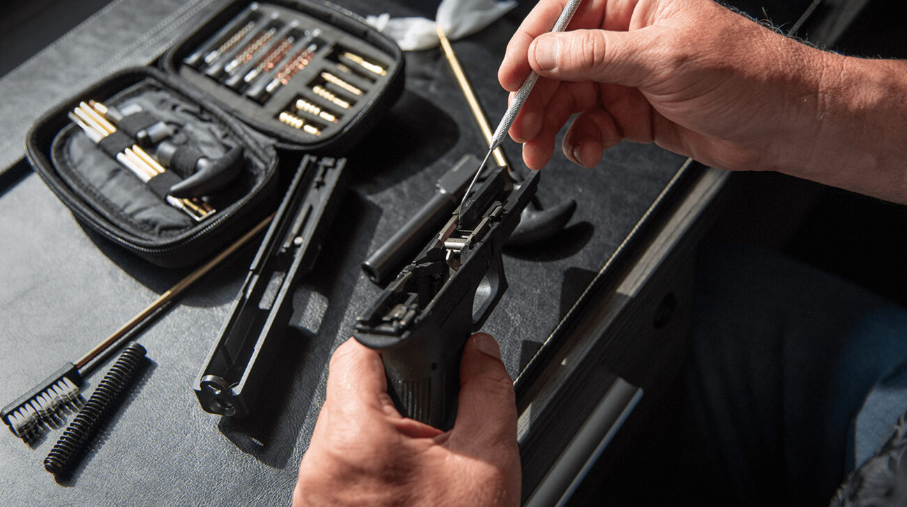 Desmontagem de pistola