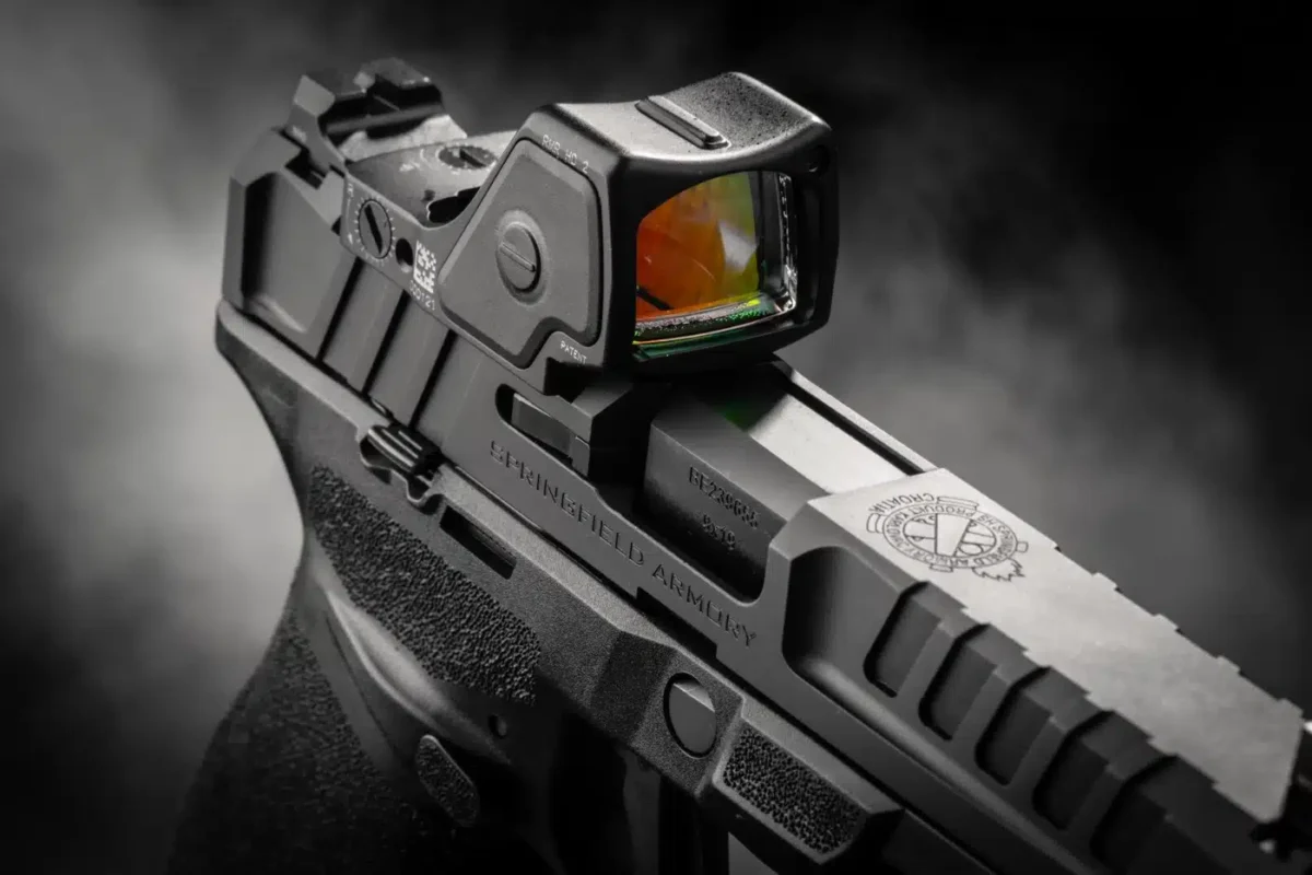 Trijicon Red Dot em Pistola