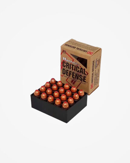 Kit 5 (100un) caixas Munição Hornady .45 Auto FTX+P 180gr Critical Defense