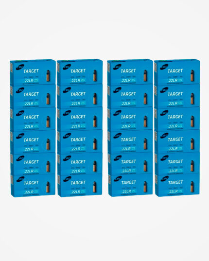 Kit 20 Caixas (1000) - Cartucho CBC 22 LR Target 40gr