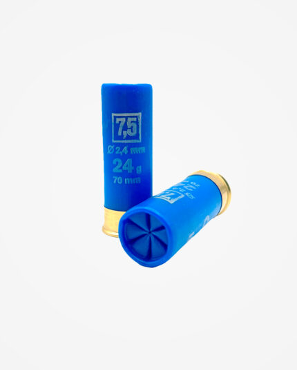 Kit 5 caixas (125un) Cartucho Fiocchi Cal. 12 TT Two 7.5 24g
