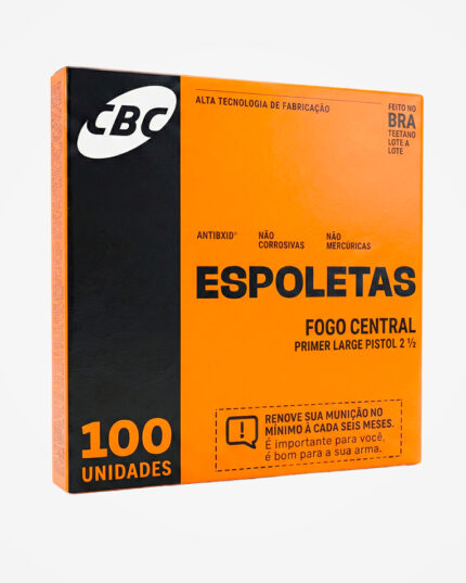 Espoleta CBC 2 1/2 Large Pistol (1000UN)