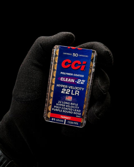 Munição CCI Clean-22 Hyper Velocity .22 LR 31gr - (50un)