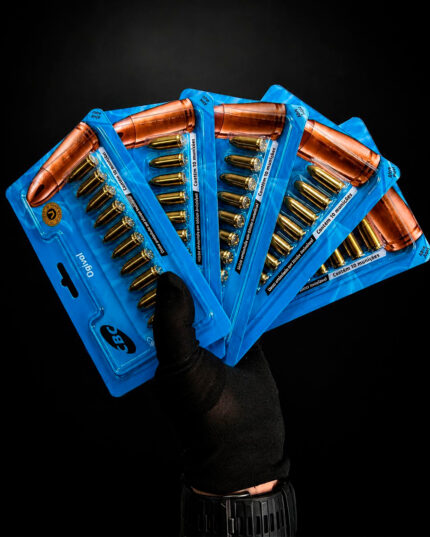 Kit 5 BLISTER Munição CBC 9mm ETOG 115gr (50un)