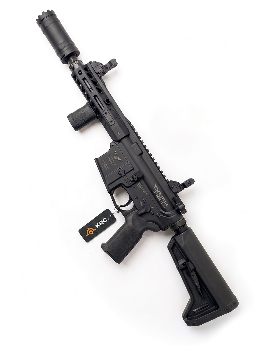01 Fuzil Fire Eagle Dark 300 CQB 7.5" ou 10.5" - Preto - Imagem 1