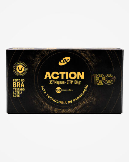 Munição CBC .357 MAG ETPP 158gr Edição especial (50un)